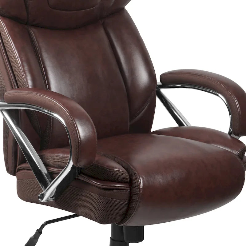 Big & Tall LeatherSoft Executive Swivel Ergonomic Office Chair