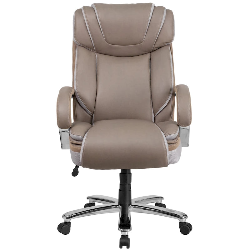 Big & Tall LeatherSoft Executive Swivel Ergonomic Office Chair