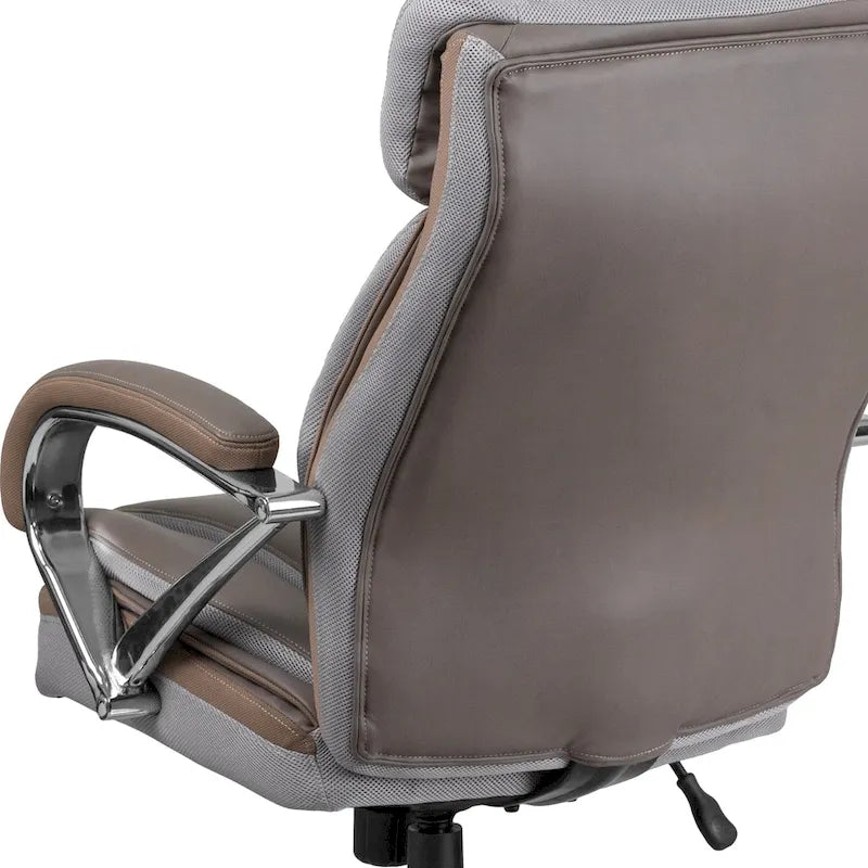 Big & Tall LeatherSoft Executive Swivel Ergonomic Office Chair