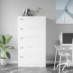 Steel 5 Drawer Lateral File Cabinet Storage Cabinets