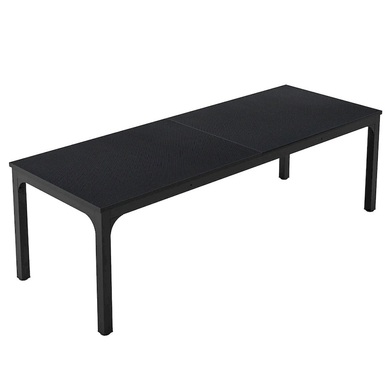 78.74 Inches Executive Desk Double Workstation with Metal Legs for Home Office,Two Person Computer Desk for 2 (Only Table)