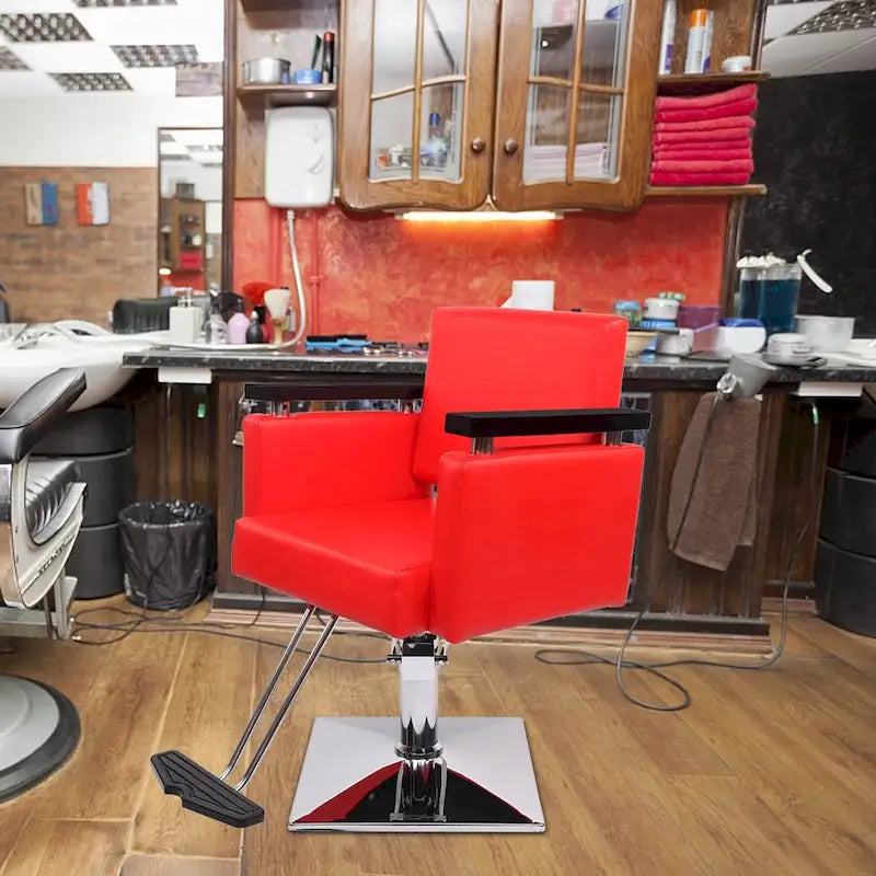 Hair Beauty Equipment Hydraulic Barber Chair Styling Salon Haircut Salon Chair - N/A