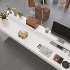 Reception Desk,Transaction Counter Top, Laminate Desktop, Front Table