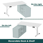 Height-Adjustable Workspace: Versatile Desk for Home Office and More