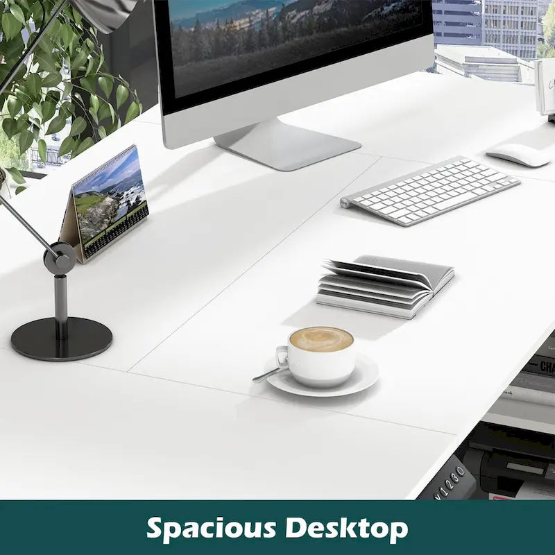 Height-Adjustable Workspace: Versatile Desk for Home Office and More