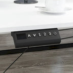 Height-Adjustable Workspace: Versatile Desk for Home Office and More