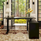 Height-Adjustable Workspace: Versatile Desk for Home Office and More