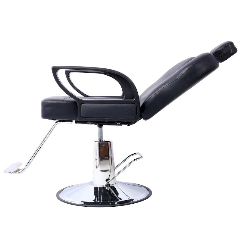 Artist hand Hair Barber Chair,Heavy Duty Hydraulic Spa Furniture Shampoo Reclining Extra Wider Seat Beauty Hair Salon Equipment