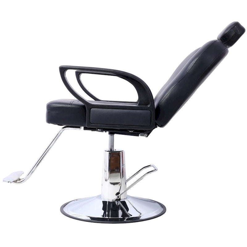 Artist hand Hair Barber Chair,Heavy Duty Hydraulic Spa Furniture Shampoo Reclining Extra Wider Seat Beauty Hair Salon Equipment