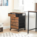 5-Drawer Chest File Cabinet - 15.7 D x 15.7 W x 25.7 H