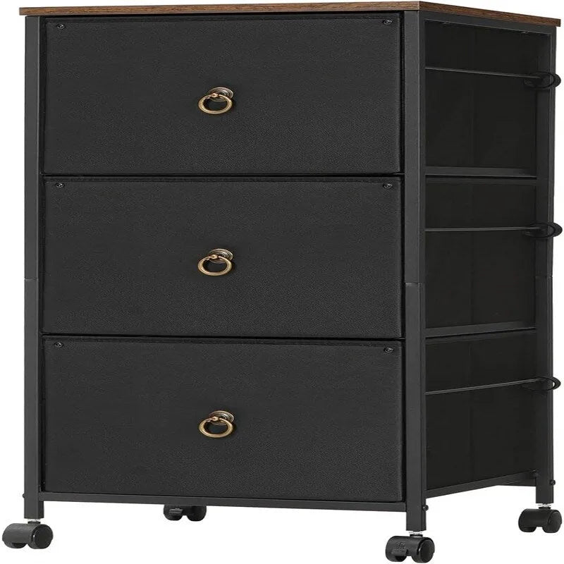 3-Drawer File Cabinet - 15.7 D x 15.7 W x 38.1 H