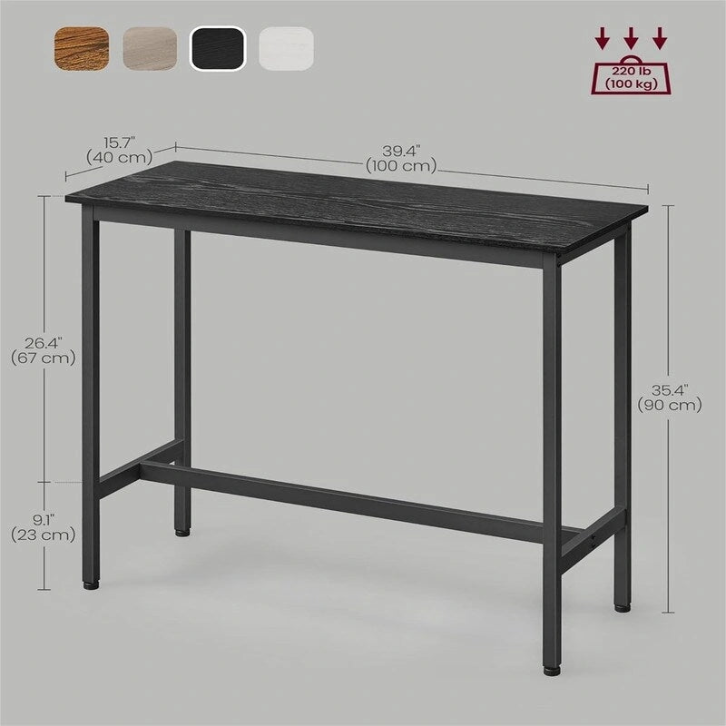 Narrow Long Bar Table