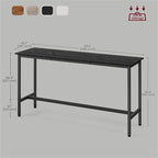 Narrow Long Bar Table