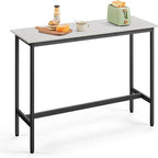 Narrow Long Bar Table