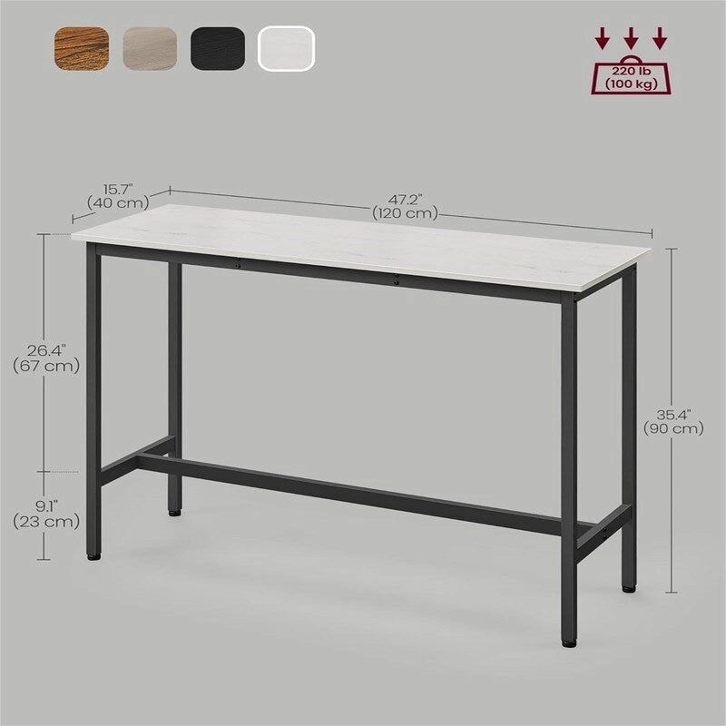 Narrow Long Bar Table