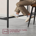 Narrow Long Bar Table