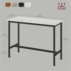 Narrow Long Bar Table