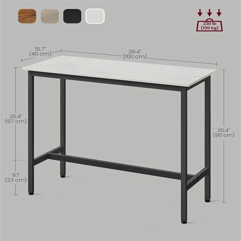 Narrow Long Bar Table