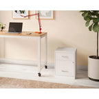 Space Solutions 18  Deep 2 Drawer Letter Width Vertical File Cabinet with Accessory Drawer