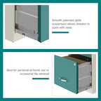 Space Solutions 18  Deep 2 Drawer Letter Width Vertical File Cabinet with Accessory Drawer