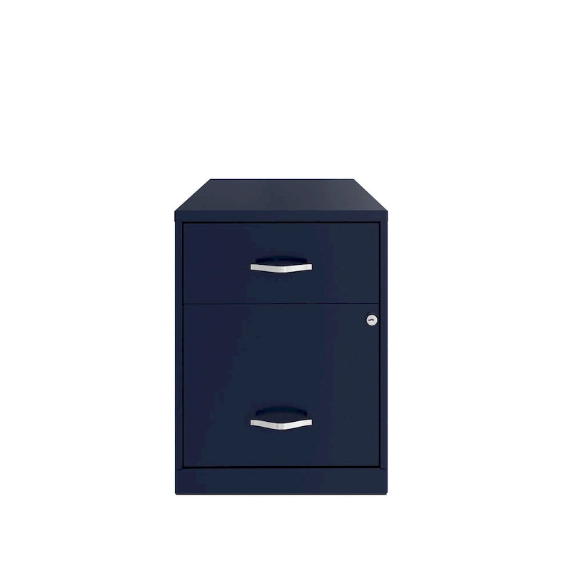 Space Solutions 18  Deep 2 Drawer Letter Width Vertical File Cabinet with Accessory Drawer
