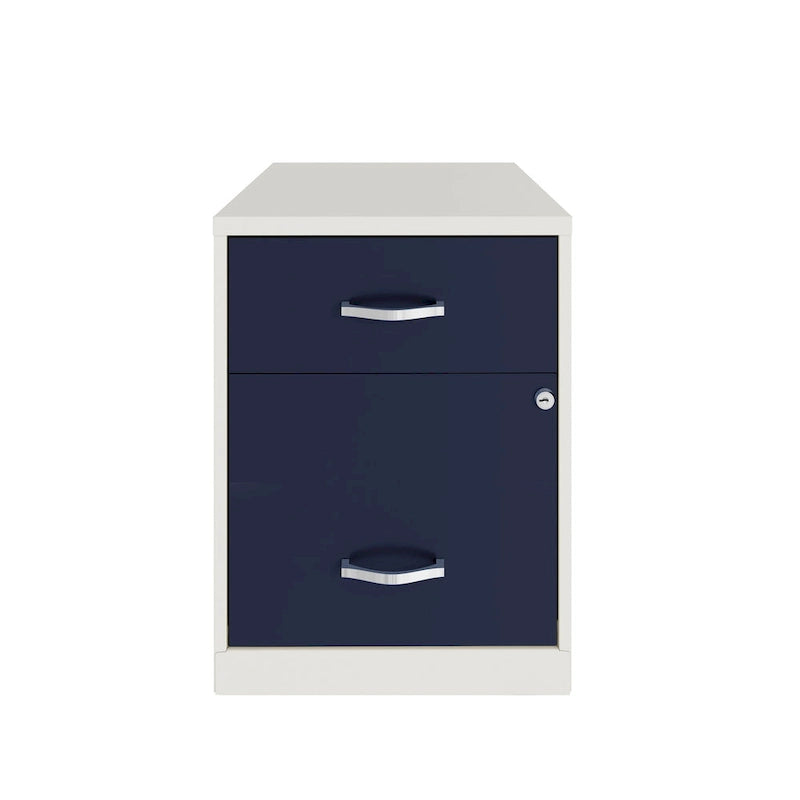 Space Solutions 18  Deep 2 Drawer Letter Width Vertical File Cabinet with Accessory Drawer