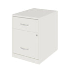 Space Solutions 18  Deep 2 Drawer Letter Width Vertical File Cabinet with Accessory Drawer