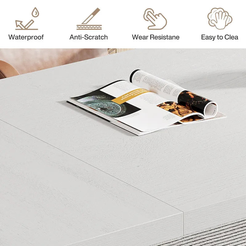 70.9 Executive Desk, Large Computer Office Desk Workstation