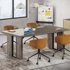 70.9 Executive Desk, Large Computer Office Desk Workstation