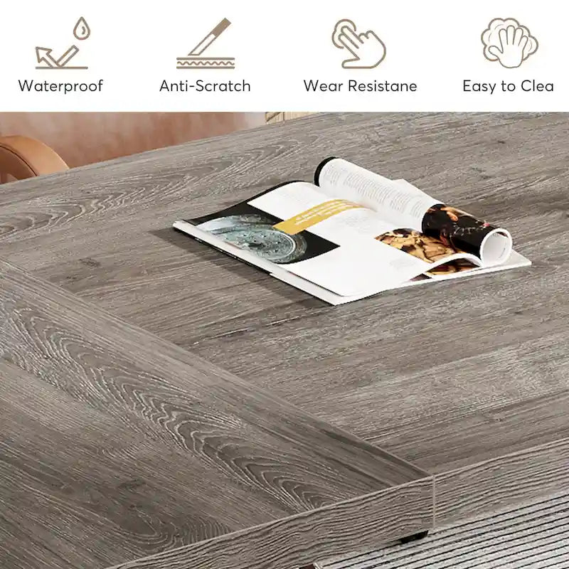 70.9 Executive Desk, Large Computer Office Desk Workstation