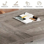 70.9 Executive Desk, Large Computer Office Desk Workstation