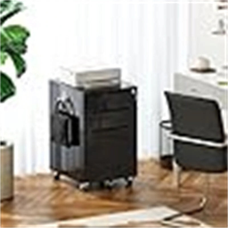High Glossy File Cabinet - 17.72 D x 15.75 W x 25.59 H