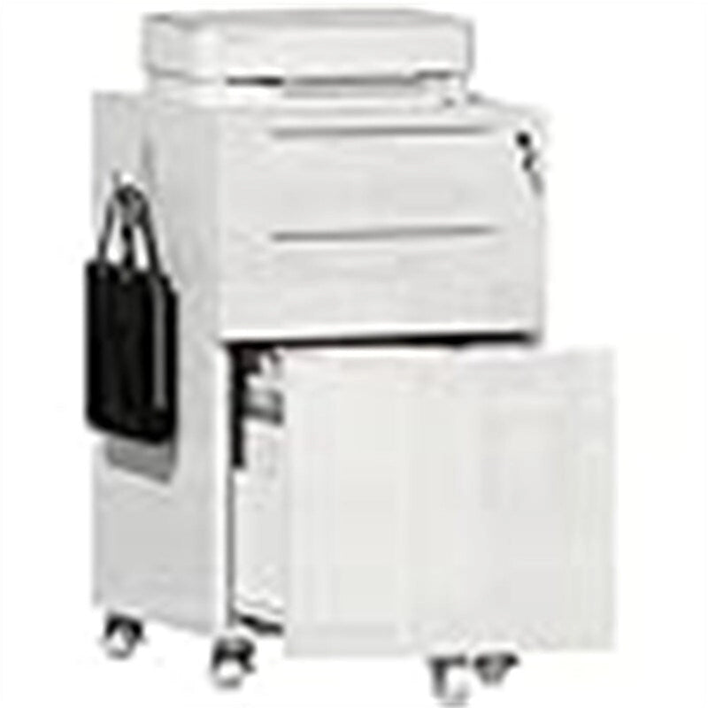 High Glossy File Cabinet - 17.72 D x 15.75 W x 25.59 H