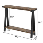 Farmhouse Console Table