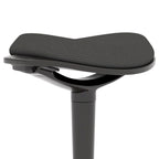 HOMCOM Standing Desk Chair, Ergonomic Backless Wobble Stool, Height Adjustable Tall Office Chair 22.2-28.1 Inches