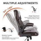 Flip-Up Armrest Adjustable Ergonomic Home Office chair