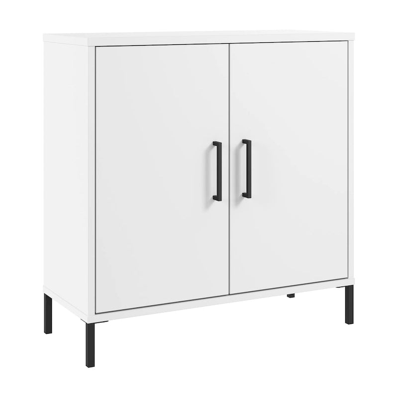 Essence Low Storage Cabinet with Doors by Bush Furniture