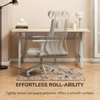 Jani 40  x 54  1/4  Rug'd Chair Mat