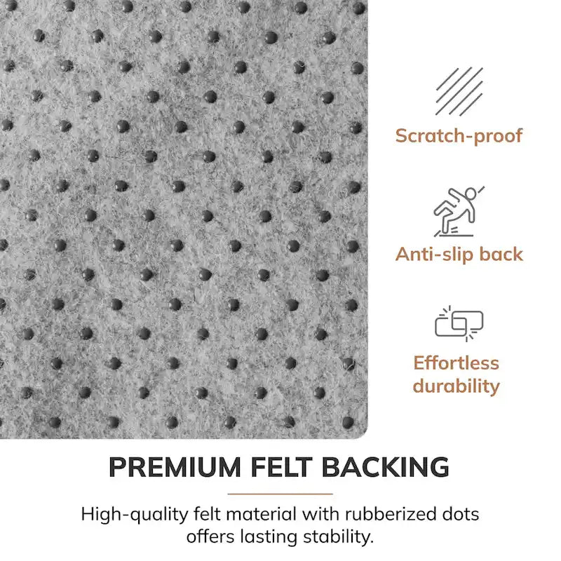 Jani 40  x 54  1/4  Rug'd Chair Mat