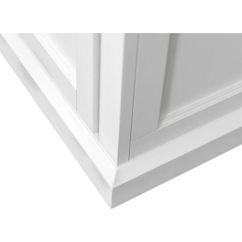 Modern Wood Lateral File, Office Lateral File, Storage File Drawer, Fully Assembled, White