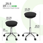 Wobble Stool Air balance ball chair on wheels alternative rolling