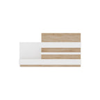 Contemporary Office Reception Desk with Keyboard Drawer Table