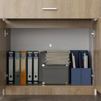 Contemporary Office Reception Desk with Keyboard Drawer Table