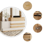 Contemporary Office Reception Desk with Keyboard Drawer Table