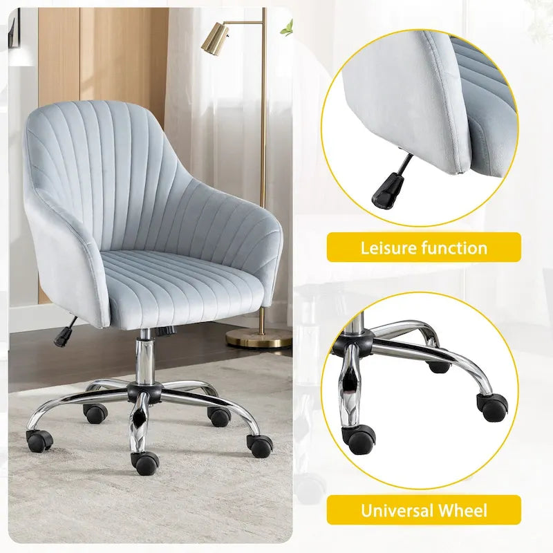 GEITIN Modern Leisure Office Chair with Adjustable Height