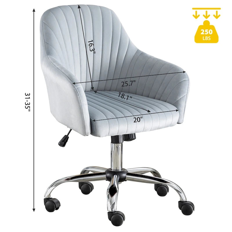 GEITIN Modern Leisure Office Chair with Adjustable Height