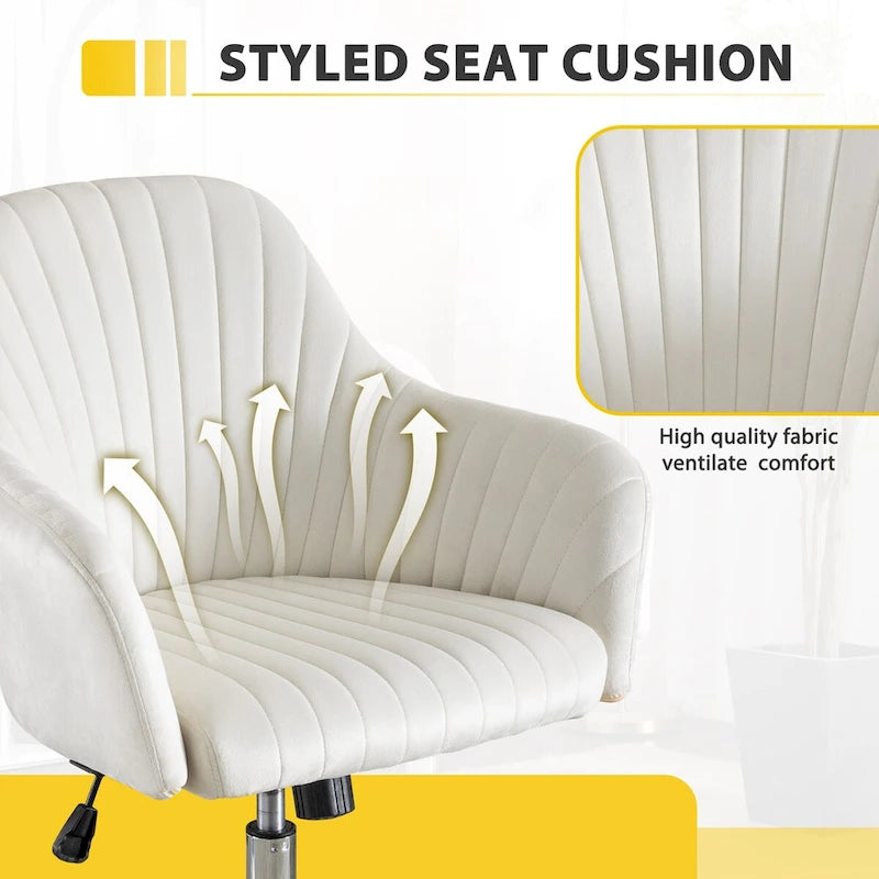 GEITIN Modern Leisure Office Chair with Adjustable Height