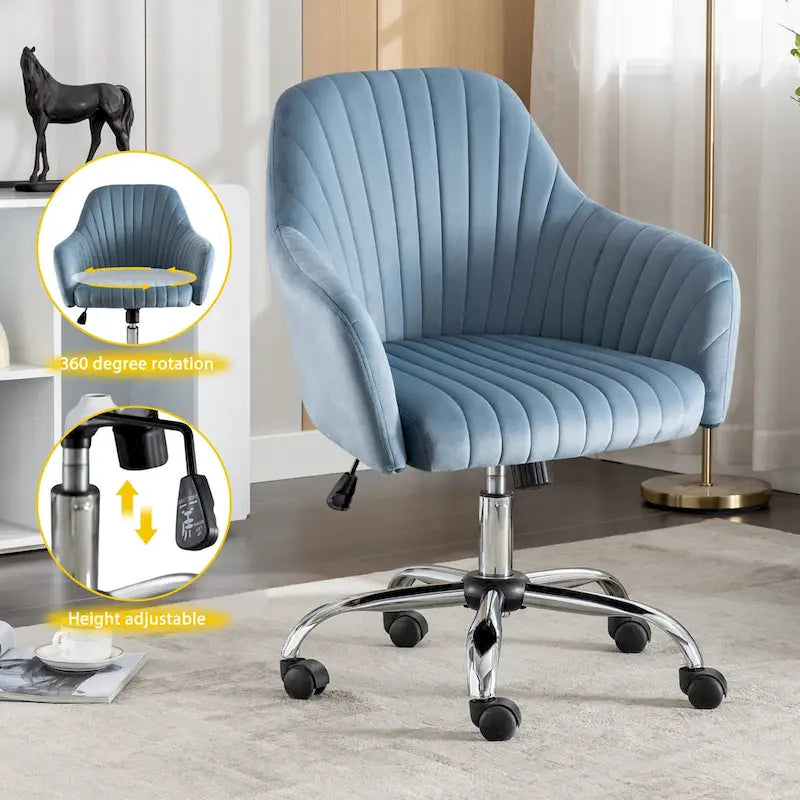 GEITIN Modern Leisure Office Chair with Adjustable Height