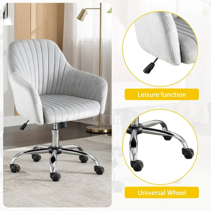 GEITIN Modern Leisure Office Chair with Adjustable Height