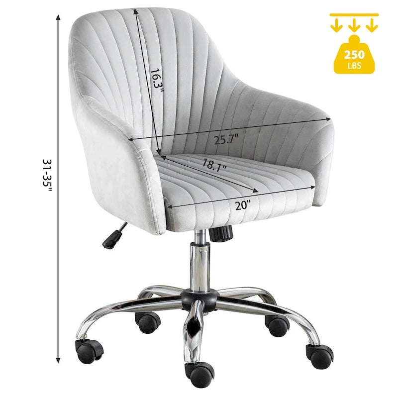 GEITIN Modern Leisure Office Chair with Adjustable Height
